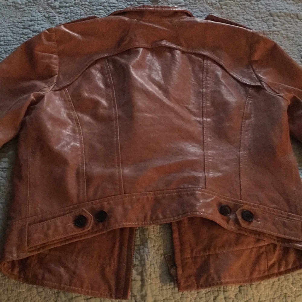 Edun leather jacket - Picture 3 of 4